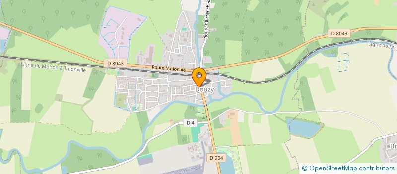 localisation de l'entreprise MADAME MARIE WILLAINE  DOUZY