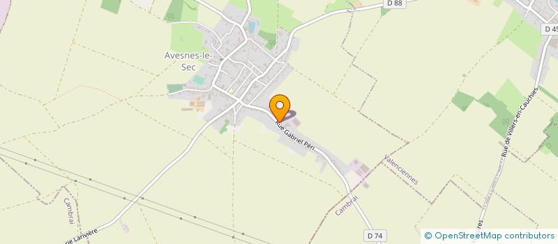 localisation de l'entreprise MADAME MARIE WILLIOT à AVESNES-LE-SEC