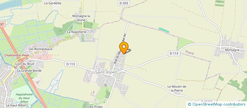 localisation de l'entreprise MADAME MARIE WILLOT  SAINT-VIVIEN