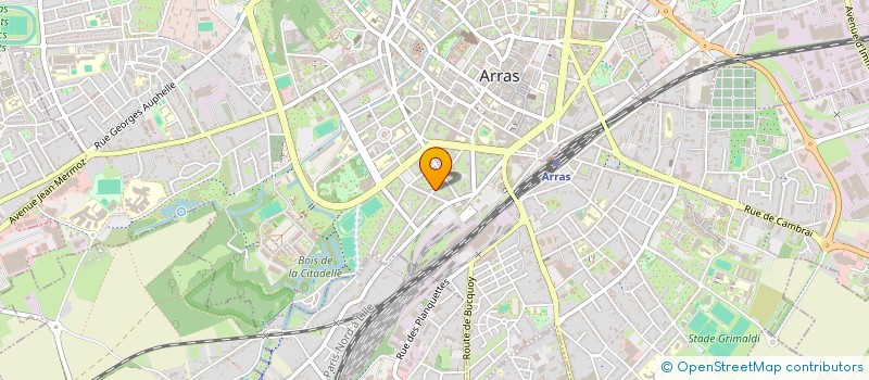 localisation de l'entreprise MADAME MARIE WOESTELANDT à ARRAS