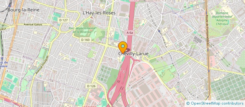 localisation de l'entreprise MADAME MARIE WOLLSCHEIDT  CHEVILLY-LARUE