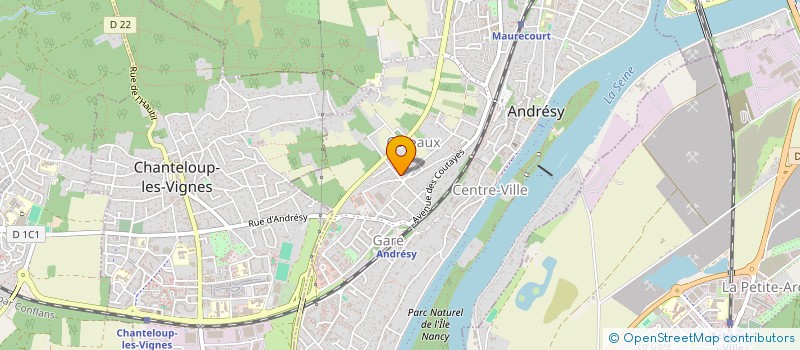 localisation de l'entreprise MADAME MARIE YAHIRI  ANDRESY