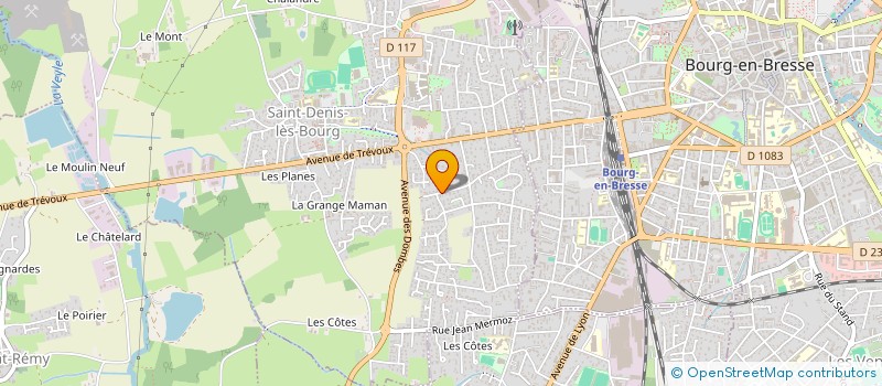 localisation de l'entreprise MADAME MARIE-YOLANDE LEMBE à SAINT-DENIS-LES-BOURG