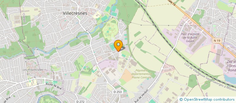 localisation de l'entreprise MADAME MARIE YOLANDE MBULA MBENGI  VILLECRESNES