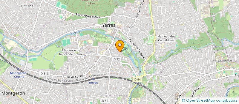 localisation de l'entreprise MADAME MARIE YVONNE BIHOUEE  YERRES