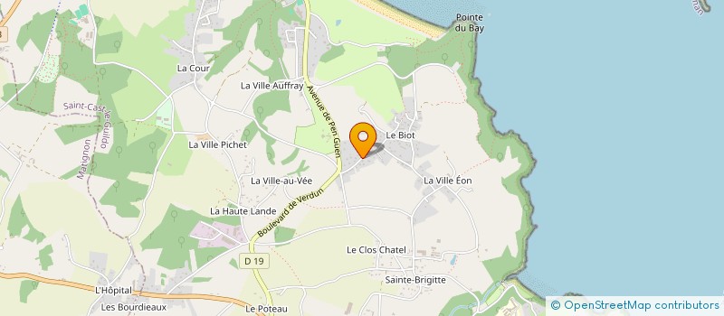 localisation de l'entreprise MADAME MARIE YVONNE CORNE à SAINT CAST LE GUILDO