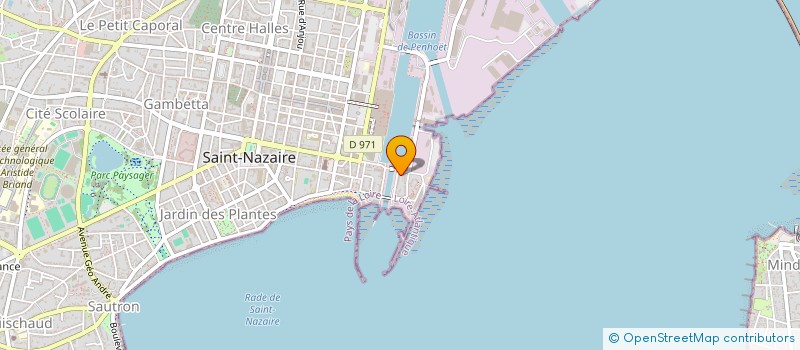 localisation de l'entreprise MADAME MARIE-YVONNE MARECHAL  SAINT-NAZAIRE