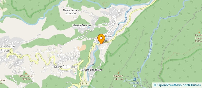 localisation de l'entreprise MADAME MARIE YVONNE MAZAGRAN  SALAZIE