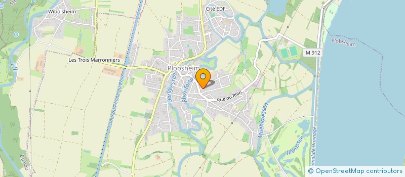 localisation de l'entreprise MADAME MARIE ZABERNIG  PLOBSHEIM