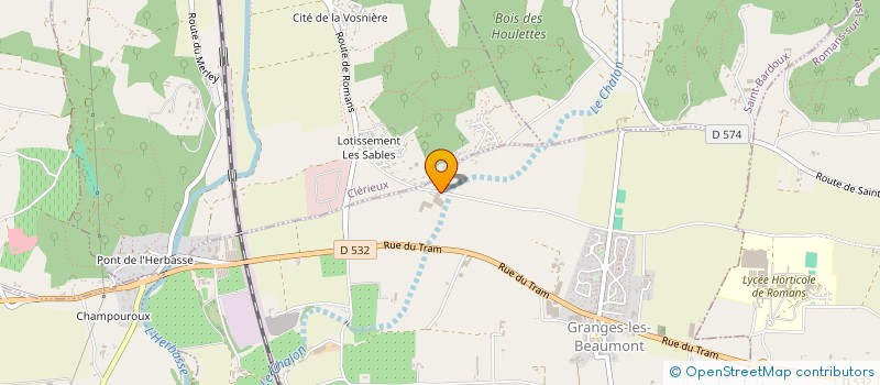 localisation de l'entreprise MADAME MARIE ZANARDI  BEAUMONT-MONTEUX