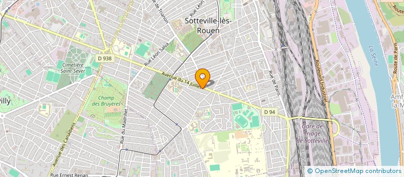 localisation de l'entreprise MADAME MARIE ZARDY  SOTTEVILLE-LES-ROUEN