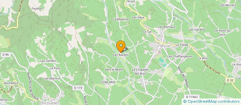 localisation de l'entreprise MADAME MARIE ZIGHERA à FLEURIE