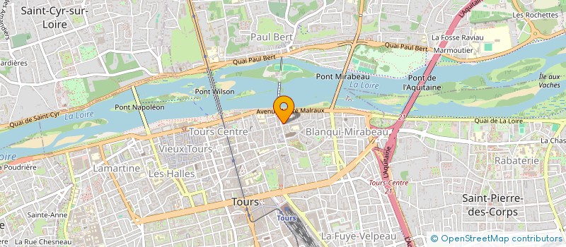 localisation de l'entreprise MADAME MARIE ZINCK à TOURS