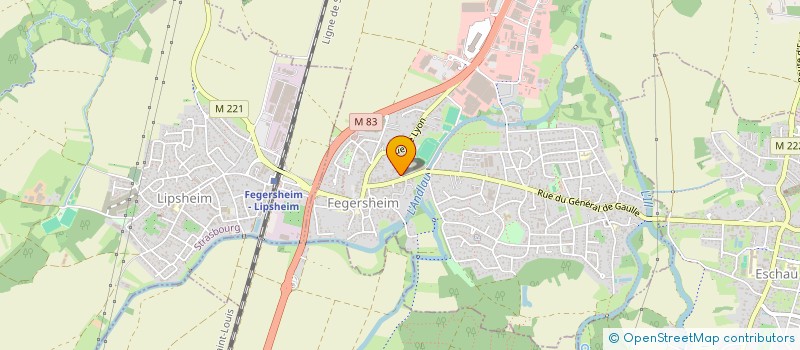 localisation de l'entreprise MADAME MARIE ZINS  ESCHAU