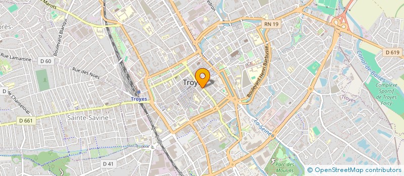 localisation de l'entreprise MADAME MARIE ZITOLI  TROYES