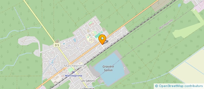 localisation de l'entreprise MADAME MARIE ZUDAS  MARCHEPRIME