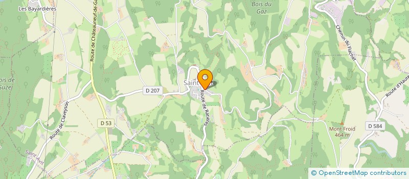 localisation de l'entreprise MADAME MARIEANGE LEGRET à SAINT-AVIT