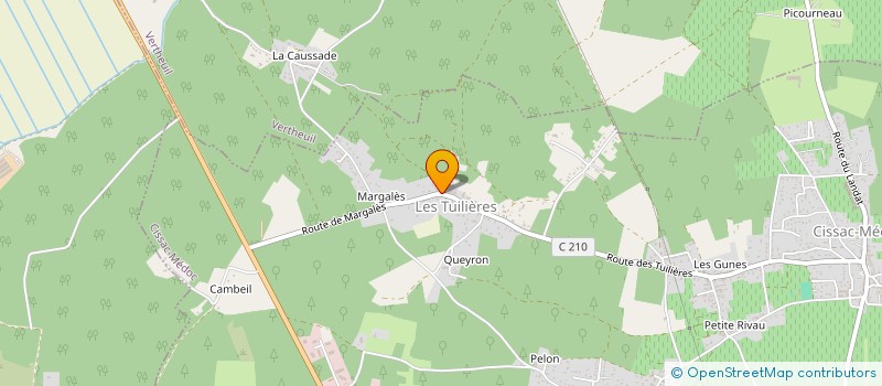 localisation de l'entreprise MADAME MARIEDENISE NORMANDIN à CISSAC-MEDOC