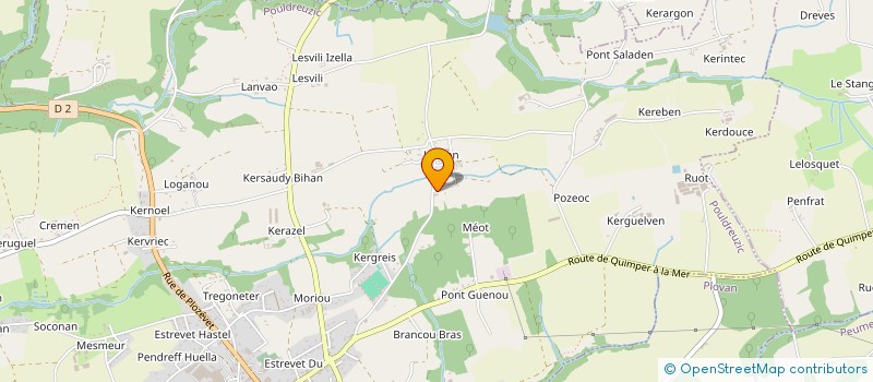 localisation de l'entreprise MADAME MARIEKE BEYNEY  POULDREUZIC