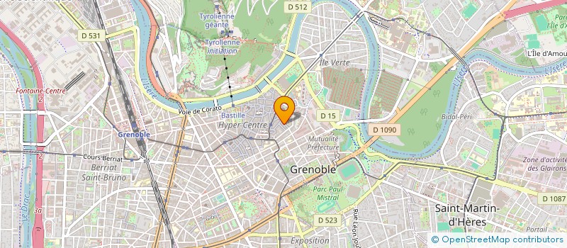 localisation de l'entreprise MADAME MARIEKE COMMERE  GRENOBLE