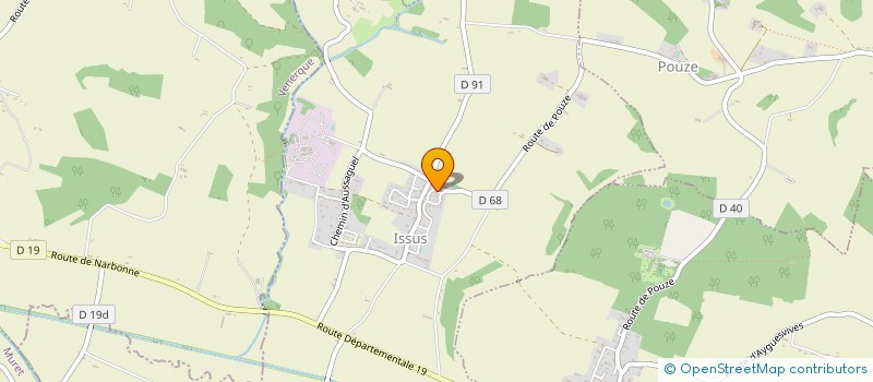 localisation de l'entreprise MADAME MARIEKE VANDECASTEELE  ISSUS