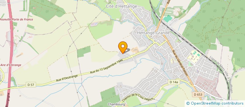 localisation de l'entreprise MADAME MARIEL CLAUDEL  THIONVILLE