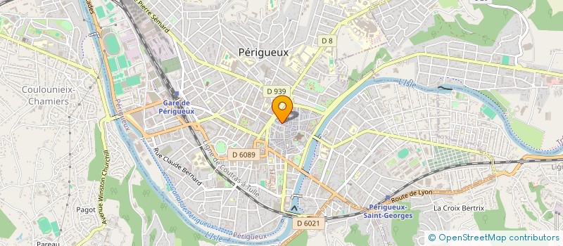 localisation de l'entreprise MADAME MARIEL LAGRANGE  PERIGUEUX