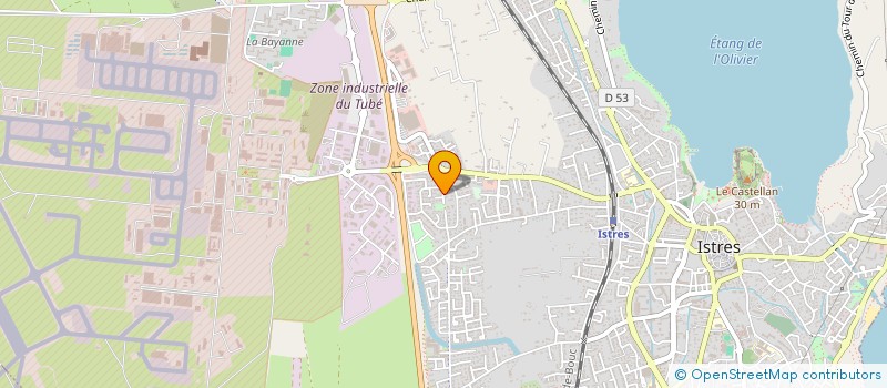 localisation de l'entreprise MADAME MARIELA BUSTO  ISTRES