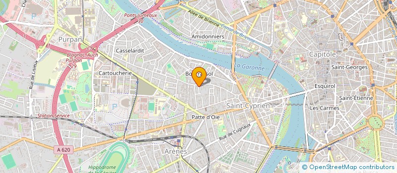 localisation de l'entreprise MADAME MARIELA MENDOZA VEIZAGA à TOULOUSE