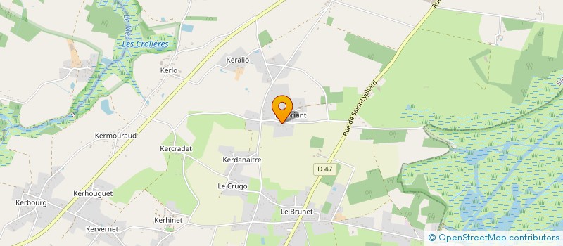 localisation de l'entreprise MADAME MARIELAURE MAHE à SAINT-LYPHARD