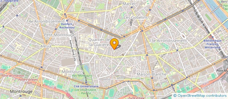 localisation de l'entreprise MADAME MARIELE CHARTIER  PARIS