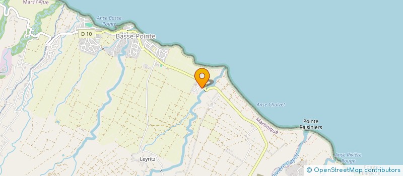 localisation de l'entreprise MADAME MARIELINE LEONARD  BASSE-POINTE