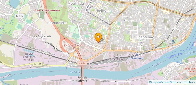localisation de l'entreprise MADAME MARIELLE ALLAIN à NANTES