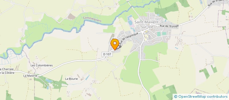 localisation de l'entreprise MADAME MARIELLE ARCHAMBAUD  SAINT-MAIXENT-SUR-VIE