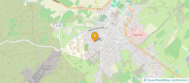 localisation de l'entreprise MADAME MARIELLE ARONA  THUIR