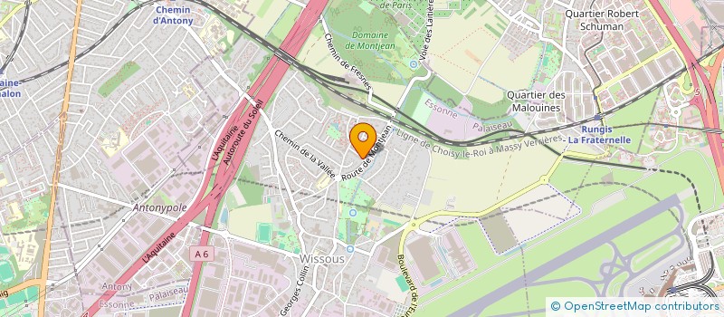 localisation de l'entreprise MADAME MARIELLE AUBERT  CARNAS