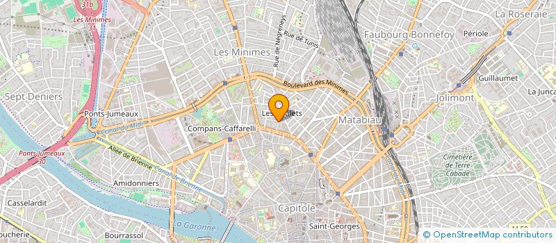 localisation de l'entreprise MADAME MARIELLE BASTIAT à TOULOUSE