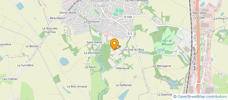 localisation de l'entreprise MADAME MARIELLE BERNARD à MOUILLERON-LE-CAPTIF
