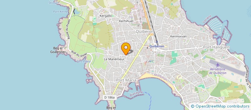 localisation de l'entreprise MADAME MARIELLE BERTHO à QUIBERON