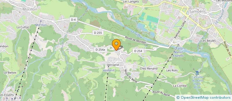 localisation de l'entreprise MADAME MARIELLE BORGES à SAMOENS