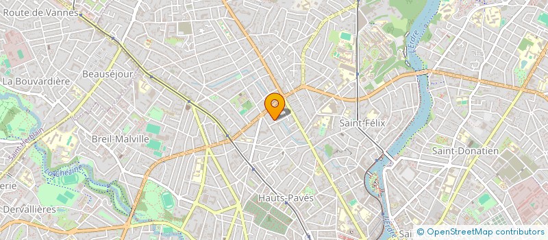 localisation de l'entreprise MADAME MARIELLE BROCHARD à NANTES