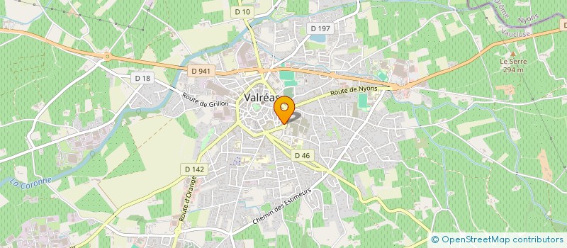 localisation de l'entreprise MADAME MARIELLE BUIS à VALREAS