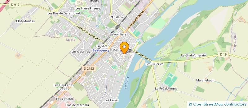 localisation de l'entreprise MADAME MARIELLE CANEPA à BEAUGENCY