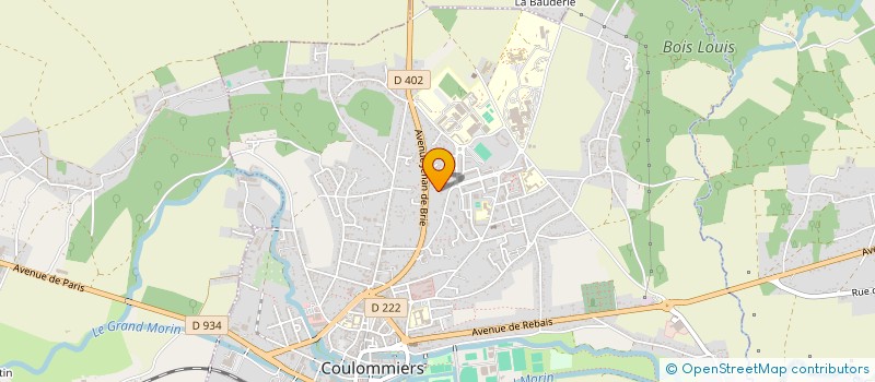 localisation de l'entreprise MADAME MARIELLE CHADRIN à COULOMMIERS
