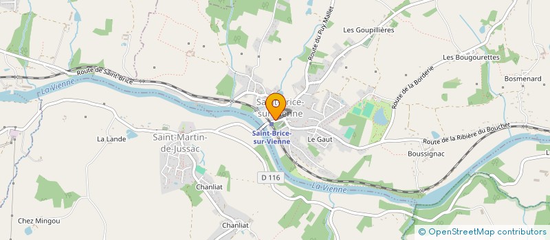 localisation de l'entreprise MADAME MARIELLE CORAZZA à SAINT-BRICE-SUR-VIENNE