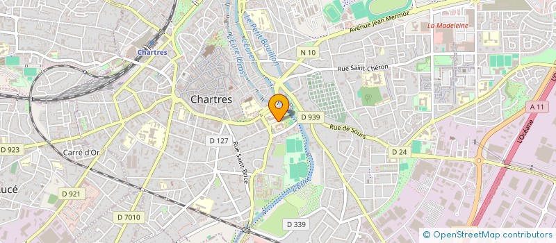 localisation de l'entreprise MADAME MARIELLE COUILLEROT à CHARTRES