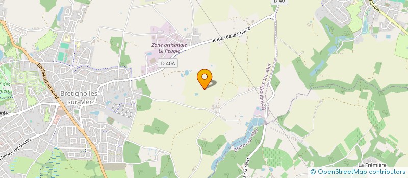 localisation de l'entreprise MADAME MARIELLE COUMAILLEAU  BRETIGNOLLES-SUR-MER