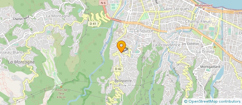 localisation de l'entreprise MADAME MARIELLE COUTY  SAINT-DENIS