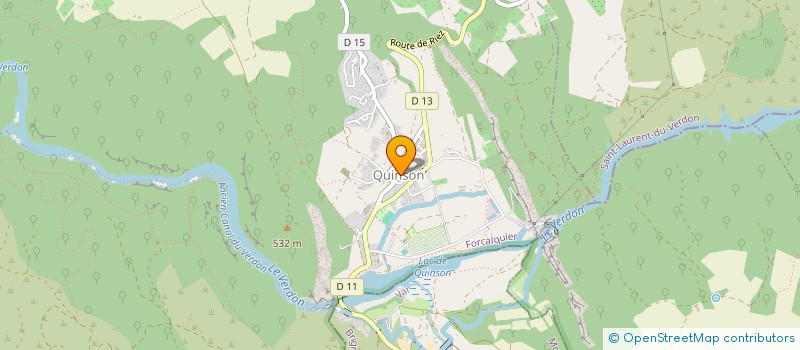 localisation de l'entreprise MADAME MARIELLE COUVEGNES  QUINSON