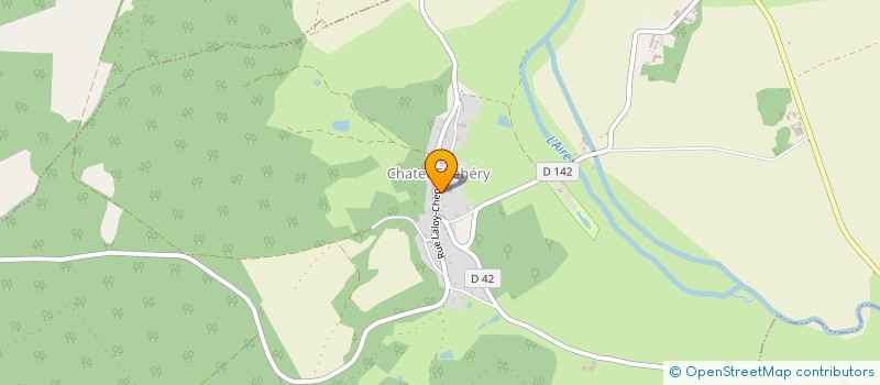 localisation de l'entreprise MADAME MARIELLE DE JONG  CHATEL-CHEHERY